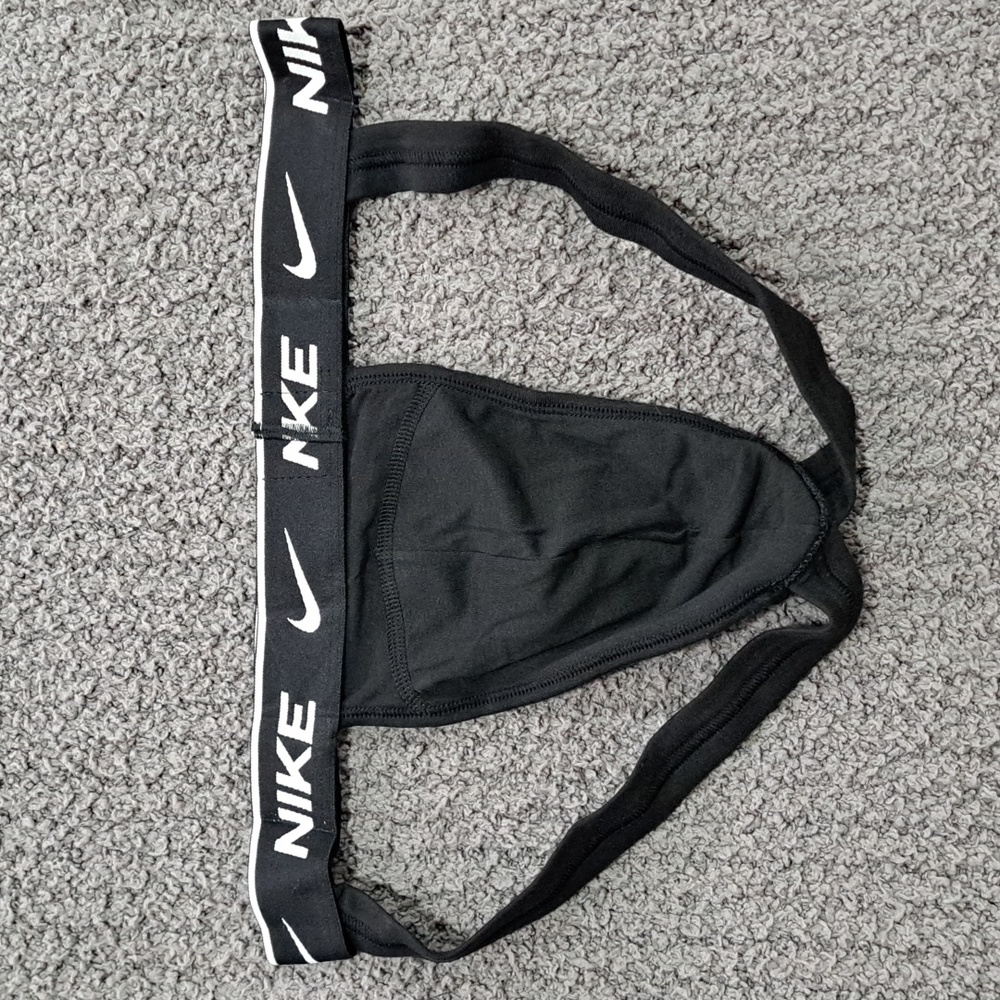 *1* Nike Dri-FIT Essential Cotton Stretch Jock Strap - Picture 2 of 10